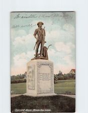 Postcard Minute Man Statue Concord Massachusetts USA picture