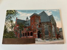 Wesley M. E. Church Salem Massachusetts MA Postcard picture