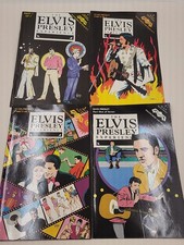 VTG ELVIS PRESLEY EXPERIENCE COMIC BOOKS #1,5,6,7 Lot Of 4 picture