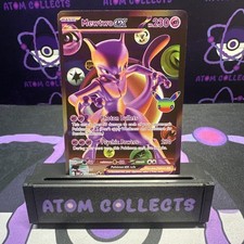 Mewtwo ex 157/128 Pokemon 30th Celebration Futuristic Rare English 2026 NM picture