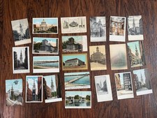 Boston MA Lot of 22 Old Postcards Massachusetts picture
