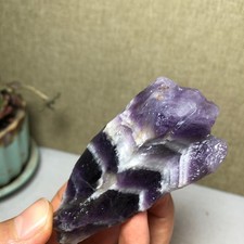 79mm Natural Dreamy amethyst Crystal gemstone rough original Specimen 123g A3753 picture