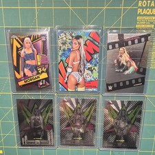 Liv Morgan WWE 12 Card Lot Topps Chrome Finest Uncommon Focus Reel Custom Art picture