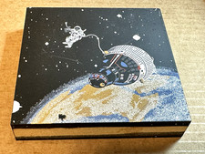 Cat’s Meow Gemini Space Walk Flight Shelf Sitter 2000 Astronaut Wood Plaque NASA picture