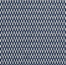 Thibaut Small Scale Interlock Zipper Fabric- Block Texture / Navy 1.05 yd W74237 picture