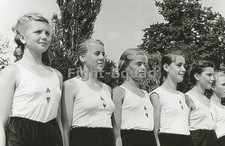 WW2 Photo BDM Picture German Young Women Female 1940 Archive Image Print 3028 picture