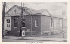 Postcard Roaring Spring Post Office PA  picture