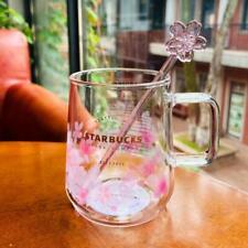 2024 Starbucks 10th Anniversary Cup Cherry Blossom Pink Glass Goddess New picture