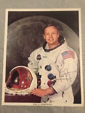 Neil Armstrong Autographed NASA Promo Photo Apollo Moon Landing 8 x 10