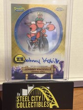 2025 Topps Chrome SpongeBob Johnny Krill Johnny Knoxville Auto #SA-JK picture