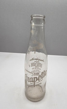 Grapette Grape Soda Clear Glass Bottle 6 oz. Vintage picture