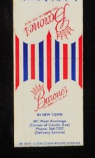 1960s Barone's in New Town Family Style Pizza 401 West Armitage Chicago IL Cook picture