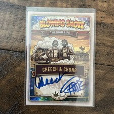 2026 Onyx Cheech Marin Tommy Chong BLOWING SMOKE Dual ON CARD AUTOGRAPH 18/75 picture