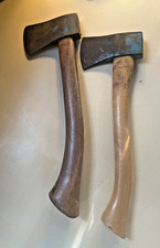 Two vintage HB Swedish hatchets, 1 1/2 lbs  & 2 1/4 lbs in VGUC. picture