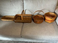 4 - Longaberger  J.W. Collection Gathering Baskets picture