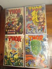 Marvel The Mighty Thor Comic Lot 138, 146, 158 & 164 KEYS NICE LOT picture