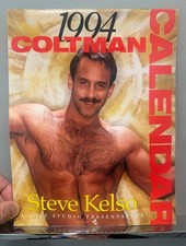 COLT STUDIOS Presents STEVE KELSO COLT MEN 1994 CALENDAR Rare Beefcake Gay  picture