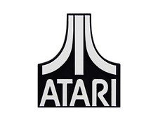 Atari Video Game System Logo Sign 3D Wall Desk Shelf Art 3 1/2
