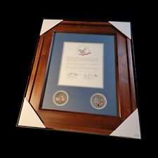 9/11 HOMETOWN HEROES SALUTE AIR NATIONAL GUARD AMERICAN AIRMAN FRAMED  - RARE picture