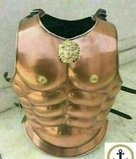 New Spartan Replica Chest Armor Medieval Roman Armor Greek Roman Muscle Jacket picture