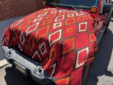 Auth:  Antique American Indian Rug / Blanket   Transitional Beauty   Red  5x8' picture