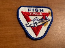 Vintage YMCA Fish Club Swimming Patch picture