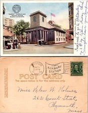 Boston Landmarks Postcard picture
