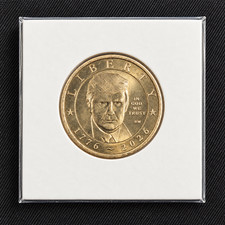 2026 President Donald Trump $1 Coin US Mint Semiquincentennial 250th Gift Ready picture