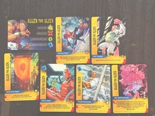 ALLEN THE ALIEN 7 Card Set Overpower  Skybound Invincible/Walking Dead picture