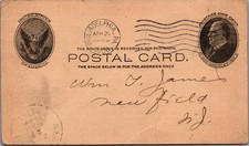 1906 San Francisco Earthquake Calamity Book Ad US Postal Card McKinley picture