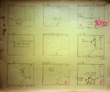 The Huckleberry Hound Show Yogi Bear  1950s Dan Gordon  Production Thermofax #LF picture