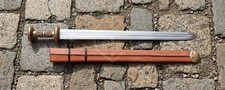 Hand Forged Roman Spatha Sword - 3rd Century Medieval Migration Replica picture