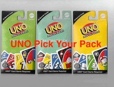 UNO Ad On Packs Mattel Uno Add-On Speed Reverse Swap Packs NEW Pick your Pack picture