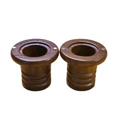 Mikame Craft Wooden MC Coin Tube Rare Vintage Japanese Magic Trick Prop picture