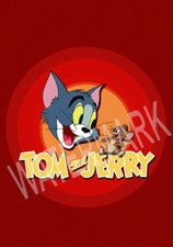 Tom and Jerry Cartoon High Quality Metal Magnet 2.7x4 inches 8840 picture