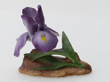 Andrea by Sadek Small Porcelain IRIS Garden Flower 1987 Figurine - 8038  (B) picture