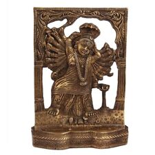Handmade Brass Goddess Laxmi Cobra Head Decorative Prabhavali Figurine Statue picture