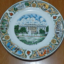 CAPSCO White House Washington, D.C. Souvenir Plate, District of Columbia picture