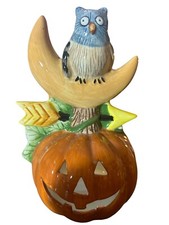 Sakura Earthenware Halloween Votive Holder DEBBIE MUMM picture