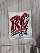 Vintage Riverside RC Cola Diet Rite Striped Work Shirt picture