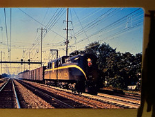 Pennsylvania Railroad Electric GG1 Locomotive Color Slides Lot of 10 picture