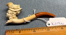 Tiny antique meerschaum cheroot holder of a Victorian lady (X2592) picture