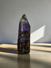Fine Natural Tanzanite Pleochroic Crystal , Raw Gemstone From Tanzania 6.2 cts picture