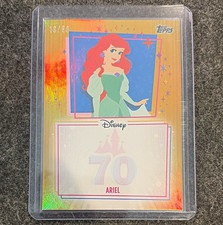 Topps 2025 Disneyland 70th Anniversary Ariel UA-AR Magical Autograph gold /50 picture