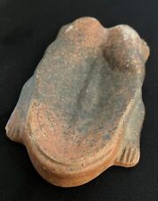 Vintage Mexico Texcoco Pottery Frog picture