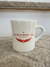 Intelligentsia Coffee Diner Style Mug 10oz Chicago Flag Westford picture
