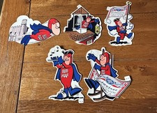 Vintage 1970sset of 5 Budweiser Bud Man Bicentennial Collection. picture