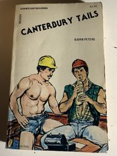 CANTERBURY TAILS - 1986 BJORN PETERS - ADAMS GAY READERS PULP NOVEL GAY INTEREST picture