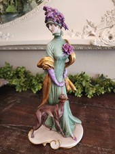 Reserved for Jeff Vintage 1959 Elegant Porcelain Lady Figurine by Giuseppe Cappé picture