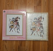 Puella Magi Madoka Magica Movie Illustration Board Banpresto 2013 large picture